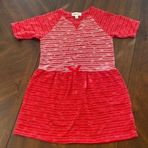 Code Bleu red dress girls size Large NWOT